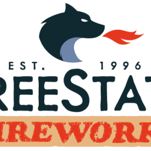 FreeState Fireworks Logo | Light