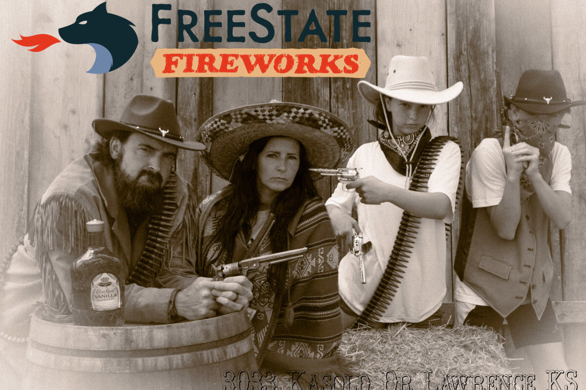 FreeState Fireworks "Old West" Family Fun in Lawrence